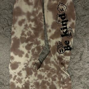 Be Kind Tie-Dye Sweatpants